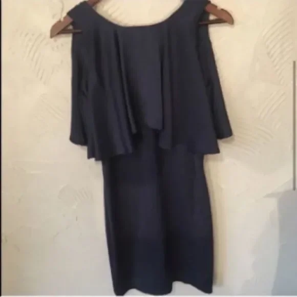 Topshop NWT Navy Blue Cocktail Dress - Picture 3 of 8